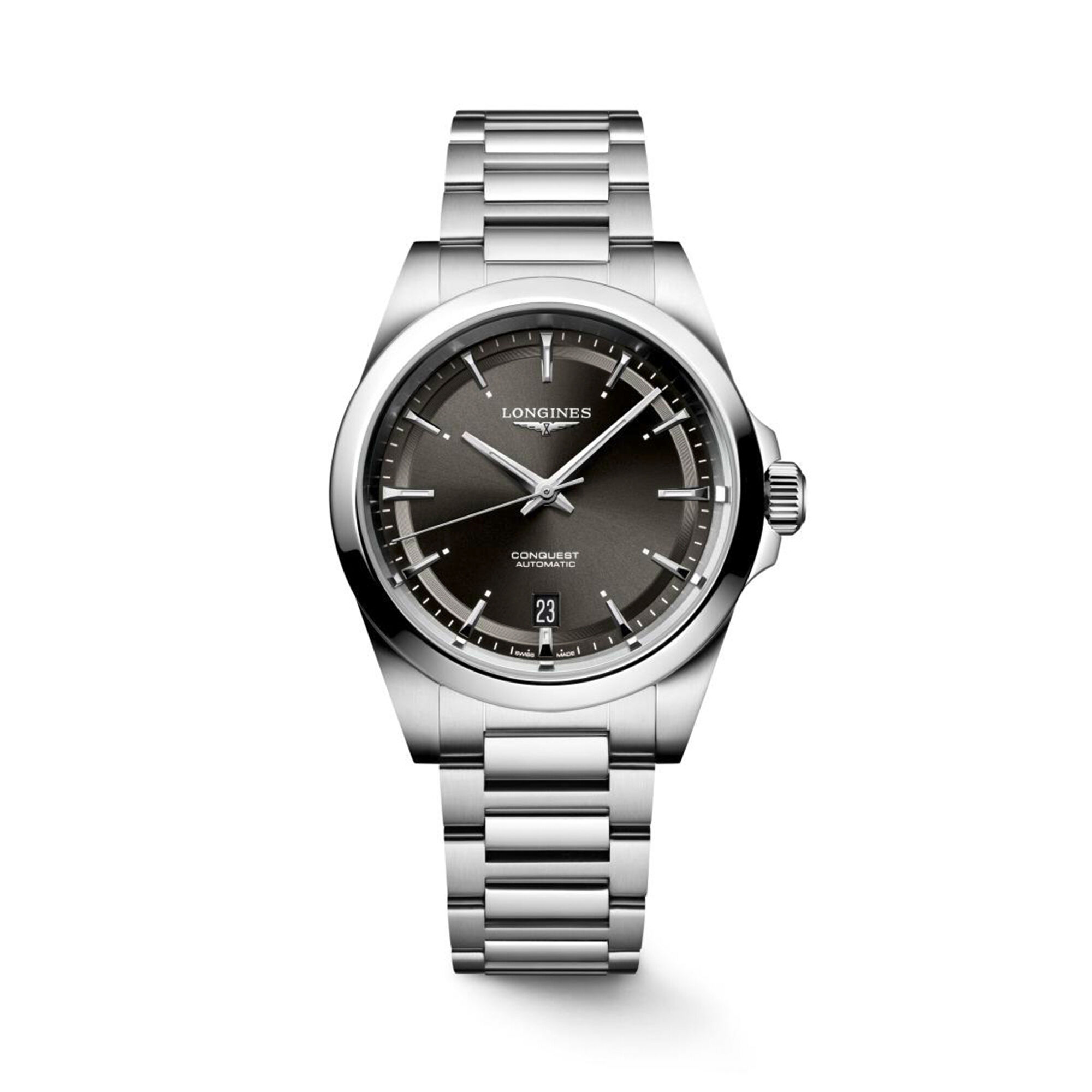 Longines Conquest Automatic 38 mm Stainless Steel | Maison Birks